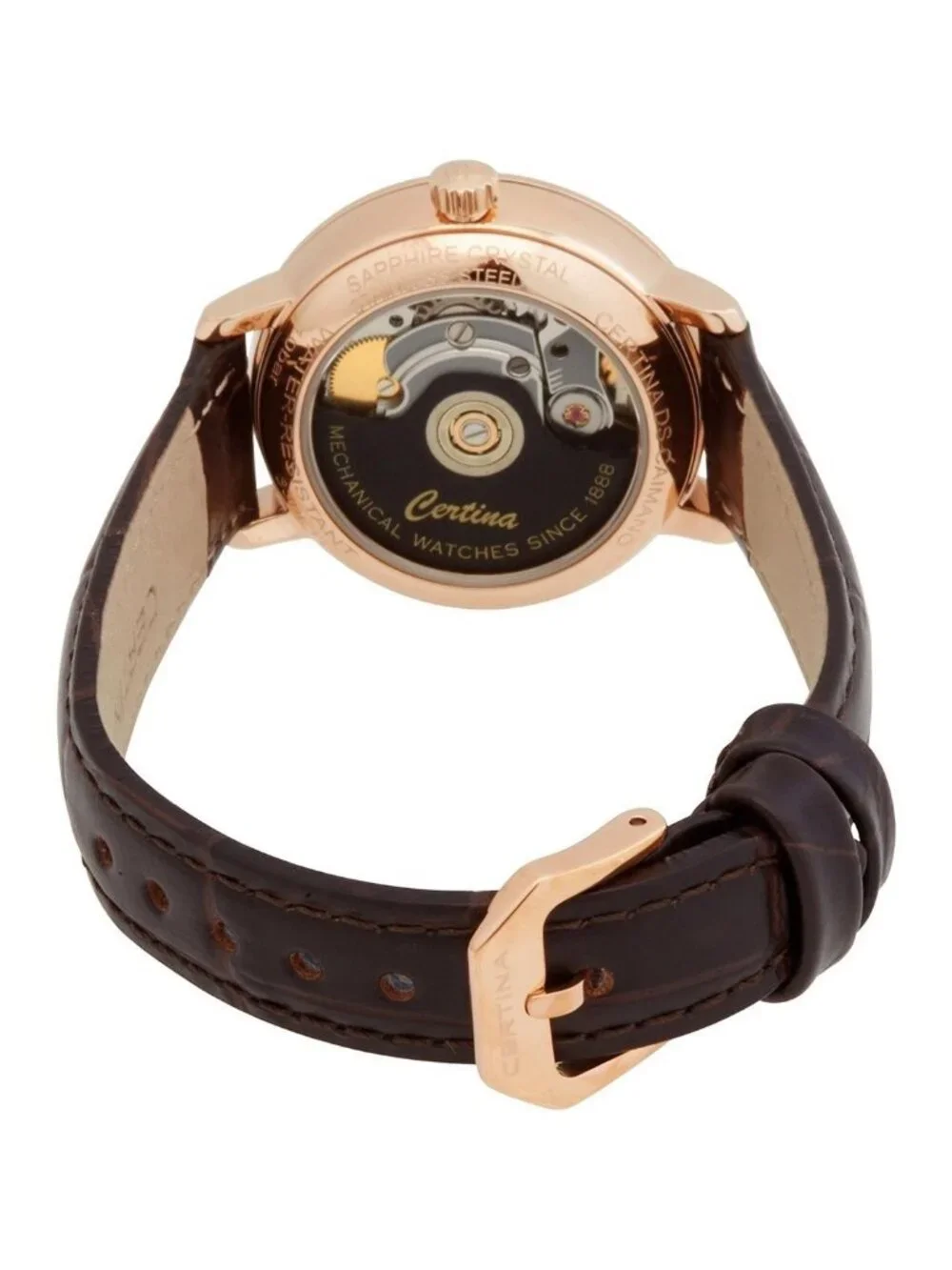 NWT Certina DS Caimano Automatic Anthracite Dial Ladies Watch